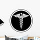 Emergency Caduceus Wall Decal