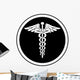 Emergency Caduceus Wall Decal