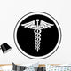 Emergency Caduceus Wall Decal