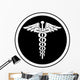 Emergency Caduceus Wall Decal