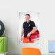 Rescuer going to help patient Wall Mural