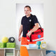 Rescuer going to help patient Wall Mural