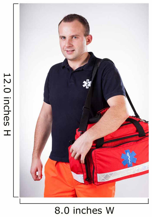 Rescuer going to help patient Wall Mural