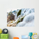 jiuzhaigou waterfall in autumn Wall Mural