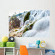 jiuzhaigou waterfall in autumn Wall Mural