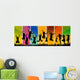 jumping young people Wall Mural