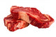 Ribeye steaks isolated on white background Wall Decal