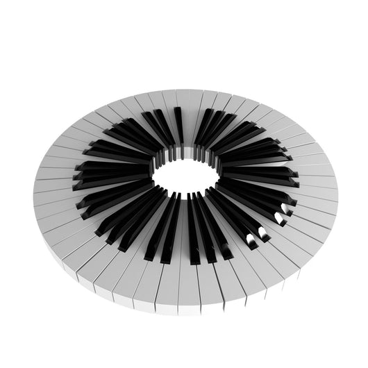 Piano Keys Musical Wall Decal