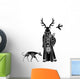 Druid Wolf Wall Decal Sticker Set