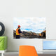 Worker in lignite mine Wall Mural