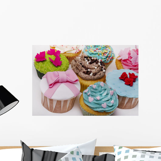  original and creative cupcake designs Wall Mural