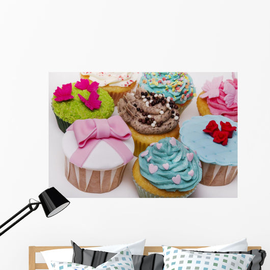  original and creative cupcake designs Wall Mural