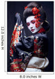 Young Pretty Geisha Kimono