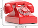 retro (vintage) red phone Wall Decal