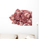 chopped pork beef in pieces Wall Decal