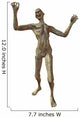 Illustration of a zombie Wall Decal