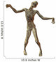 Walking Zombie Wall Decal