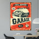 Retro Car Service Sign