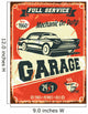 Retro Car Service Sign