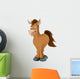 Cartoon horse Wall Decal