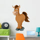 Cartoon horse Wall Decal
