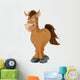 Cartoon horse Wall Decal