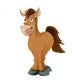 Cartoon horse Wall Decal