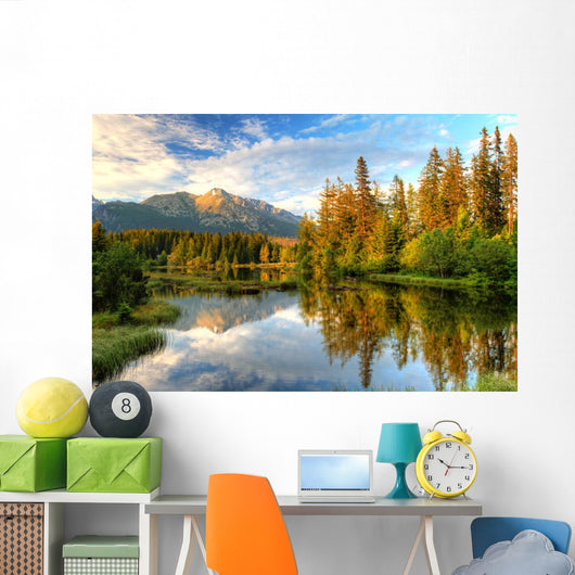 Mountain Lake Slovakia Strbske