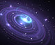 Black hole Wall Mural