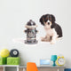 Dog by Fire Hydrant Wall Decal
