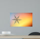 Macro Snowflake Ice Crystals Present Natural Wall Mural