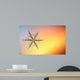 Macro Snowflake Ice Crystals Present Natural Wall Mural