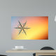 Macro Snowflake Ice Crystals Present Natural Wall Mural