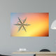Macro Snowflake Ice Crystals Present Natural Wall Mural