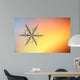 Macro Snowflake Ice Crystals Present Natural Wall Mural