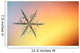Macro Snowflake Ice Crystals Present Natural Wall Mural
