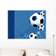 Soccer Football Design Wall Mural