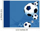 Soccer Football Design Wall Mural