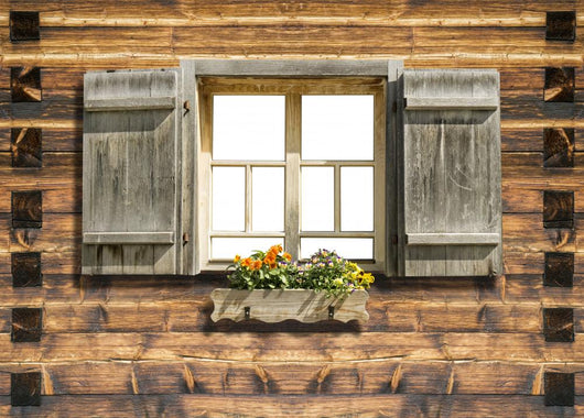 Mountain Hut Window