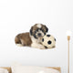 Soccer Puppy Shitzu Wall Decal