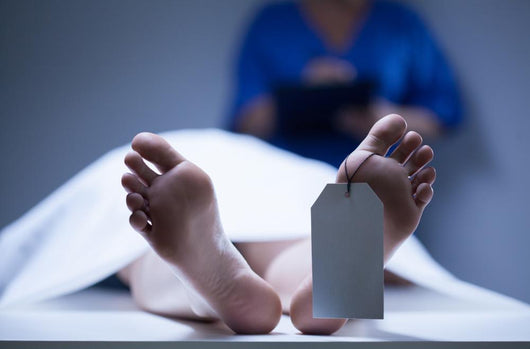 Identification of dead body Wall Mural