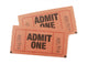 Admit One Tickets