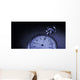 Pocket Watch In Black And White Wall Mural