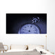 Pocket Watch In Black And White Wall Mural