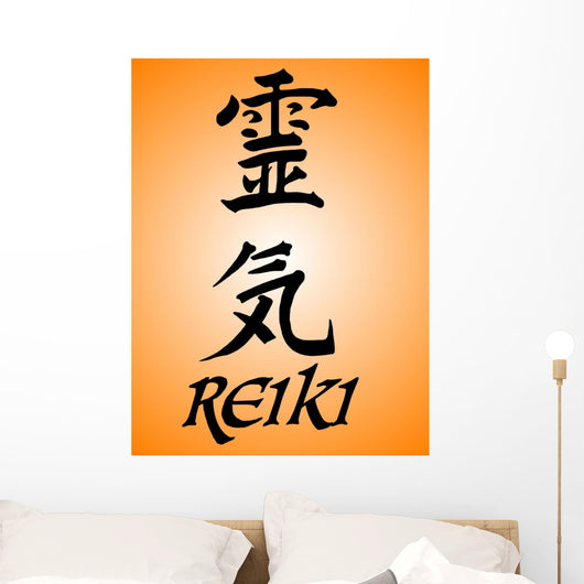 Reiki Characters Wall Mural