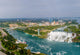 Niagara Falls view from Skylon Tower. Canada Wall Mural