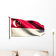 Singapore National Flag Wall Decal