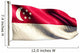 Singapore National Flag Wall Decal