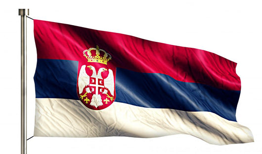 Serbia National Flag Wall Decal