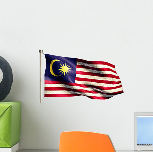 Malaysia National Flag Wall Decal